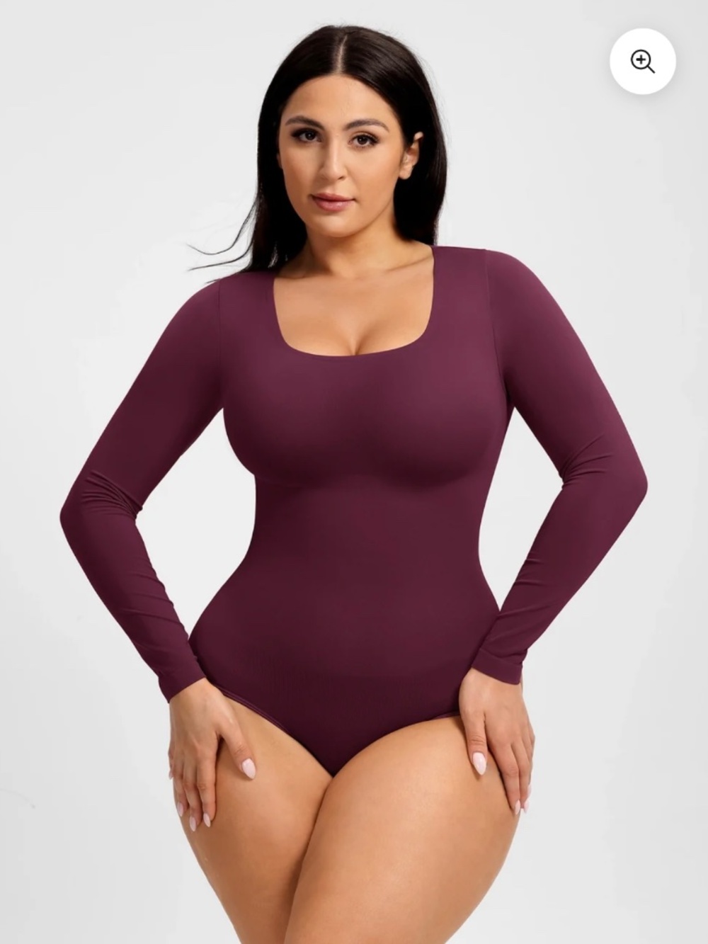 Long Sleeve Shapewear Bodysuit (Size XL/XXL)